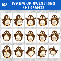 Warm up questions (2-3 grades) 0102 - фото 4779