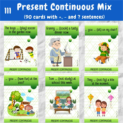 Present Continuous Mix 0111 - фото 4806