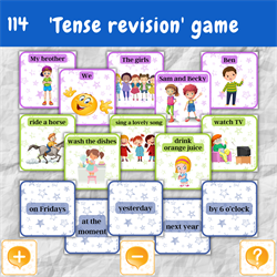 "Tense revision" game 0114 - фото 4814