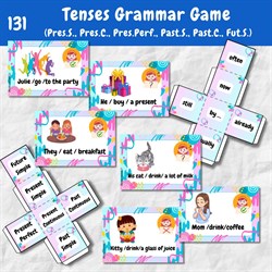 Tenses Grammar Game 0131 - фото 4852