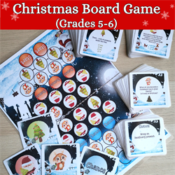 Christmas board game (5-6 grades) 9011 - фото 4895