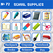 School supplies 0072