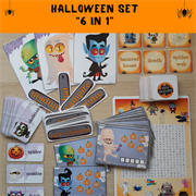 Halloween set 6 in 1 9001