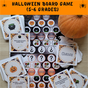 Halloween board game (5-6 grades) 9003