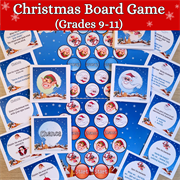 Christmas board game (9-11 grades) 9009