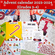 Advent calendar (Grades 3-4) 9017