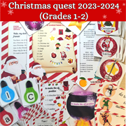 Christmas quest, Grades 1-2 (2023-2024) 9018