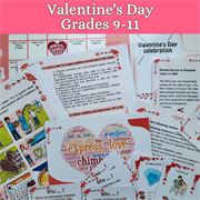 St Valentine's Day, Grades 9-11 9021