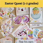 Quest "Easter Egg Hunt", 1-2 grades 9025