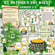 St Patrick's Day Quest, Grades 2-3 9026