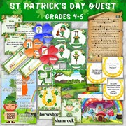 St Patrick's Day Quest, Grades 4-5 9027