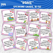 Speaking cards "Home", B1-B2 0144