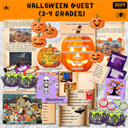 Halloween Quest, Grades 3-4 (2024) 9031