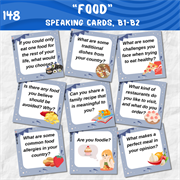 Speaking cards "Food', B1-B2 0148