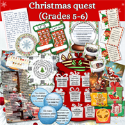 Christmas Quest "Save Christmas", Grades 5-6 9034