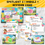 Spotlight 5, Module 1, Revision game 501 Spotlight 5, Module 1, Revision game 501